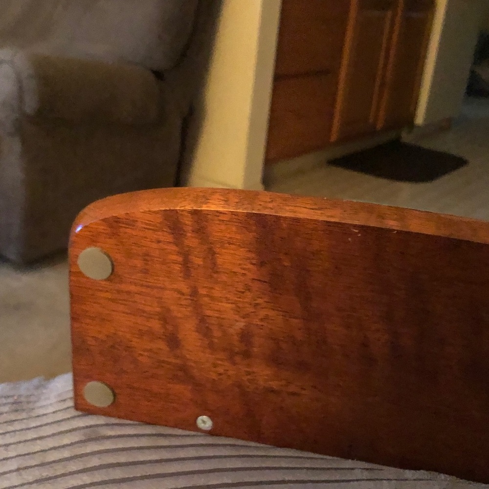 Wooden Decorative Valet Tray - Brown - Picture 2 of 3